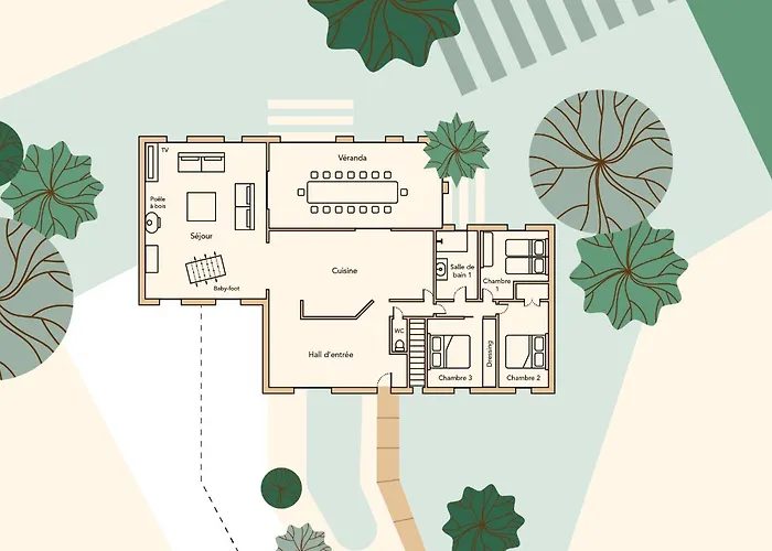 بيت للعطل Refuge Des Amis La Gaubretiere